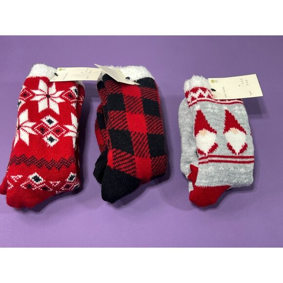 A New Day - Women's Pack Of 3 Pairs Of Socks - Different Designs - Shoe Size4-10 - Picture 1 of 8
